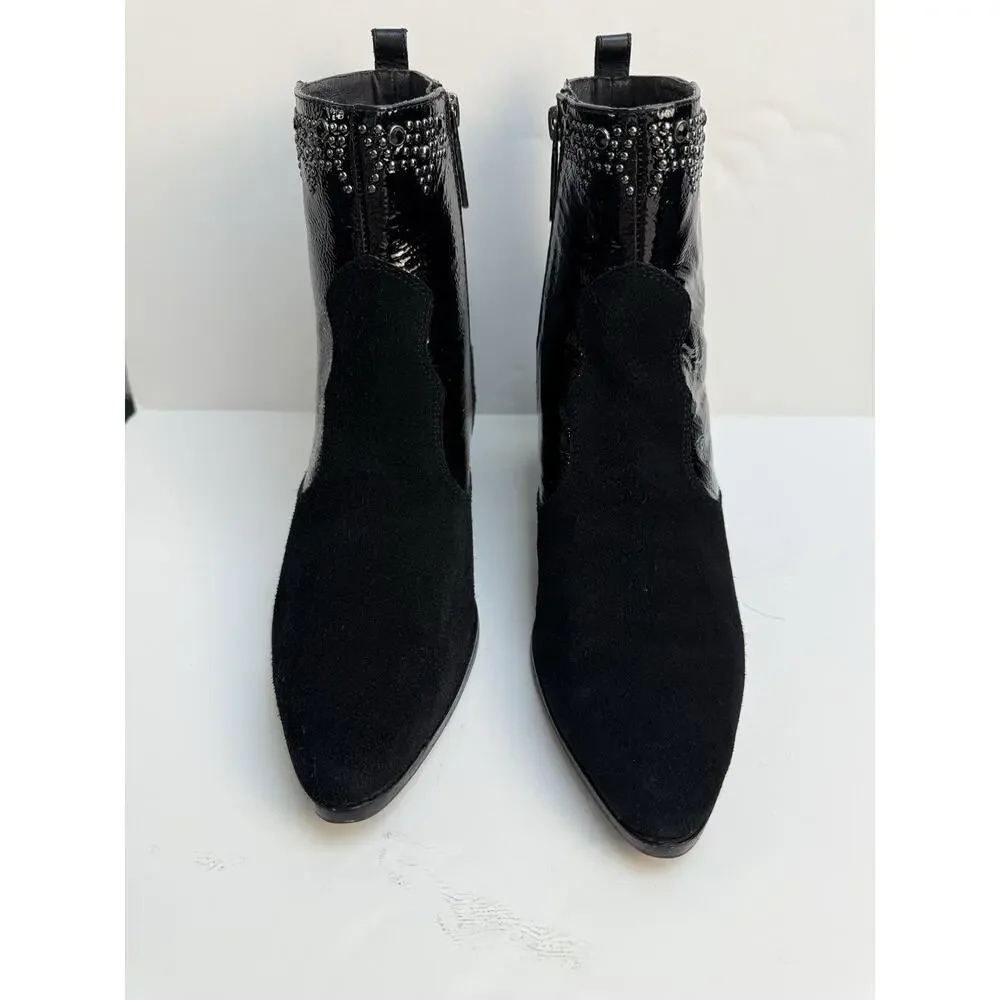 Donald J Pliner Jessiespol Western Couture Collection Ankle Boots‎ Leather 7.5 - Picture 11 of 13
